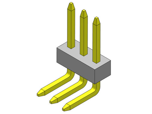 Đầu nối chân cắm 1.0mm Góc đơn một hàng LOẠI 1 * 2PIN đến 1 * 40PIN H = 1.0mm