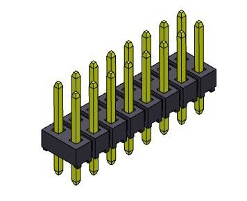 Đầu nối chân cắm 2,54mm LOẠI DIP hàng kép 2 * 2PIN đến 2 * 40PIN H = 2,54MM