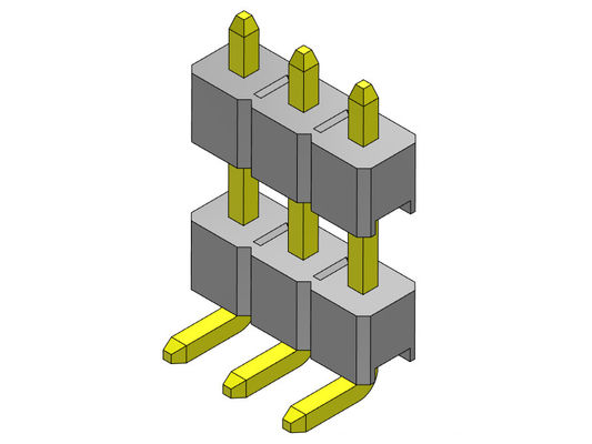 Đầu nối chân cắm 2,54mm Hàng kép R/A LOẠI 1*2PIN đến 1*40PIN H=2,54MM