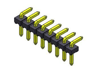 Đầu nối chân cắm 2,54mm Hàng đơn R/A LOẠI 1*2PIN đến 1*40PIN H=2,54MM H=1,5MM