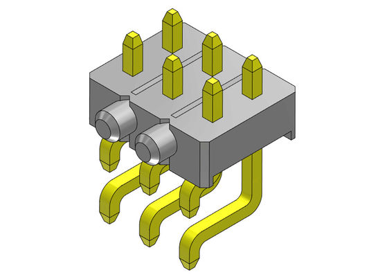 Đầu nối chân cắm 2,54mm LOẠI SMT một hàng có chốt 2 * 2PIN đến 2 * 40PIN H = 2,54MM