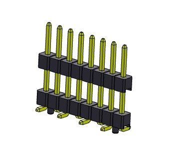 Đầu nối chân cắm 2,54mm Hàng kép LOẠI SMT có chốt 1 * 2PIN đến 1 * 40PIN H = 2,54MM