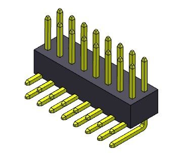 Đầu nối chân cắm 2,54mm Hàng đơn R/A LOẠI 2*2PIN đến 2*40PIN H=4,30MM