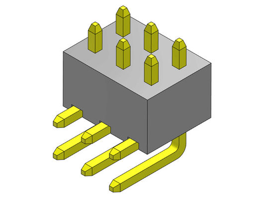 Đầu nối chân cắm 2,54mm Hàng đơn R/A LOẠI 2*2PIN đến 2*40PIN H=4,30MM