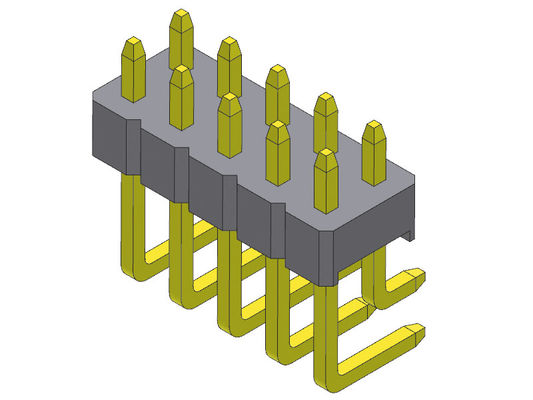 Đầu nối chân cắm 2,00mm Góc phải hàng kép LOẠI 2 * 2PIN đến 2 * 40PIN H = 2,00MM