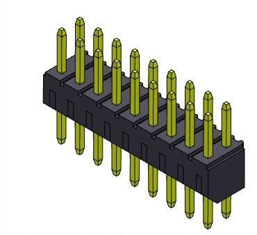 Đầu nối tiêu đề PCB 2,00mm Dual Row Dip LOẠI 2 * 2PIN đến 2 * 40PIN H = 4,00MM