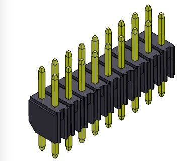 Đầu nối tiêu đề PCB 2,00mm Dual Row Dip LOẠI 2 * 2PIN đến 2 * 40PIN H = 4,00MM