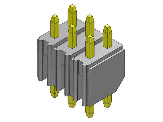 Đầu nối tiêu đề PCB 2,00mm Dual Row Dip LOẠI 2 * 2PIN đến 2 * 40PIN H = 4,00MM