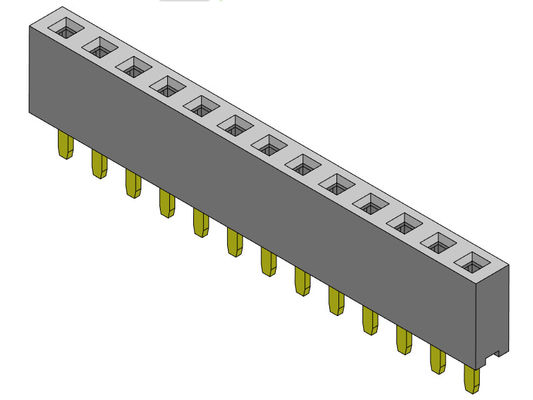 Đầu nối tiêu đề PCB 2,54mm Đầu nối loại nhúng một hàng 1 * 2PIN đến 1 * 40PIN