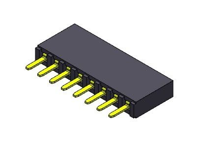 Đầu nối tiêu đề nữ 2,54mm Loại nhúng một hàng LOẠI 1 * 2PIN đến 1 * 40PIN H = 8,50mm