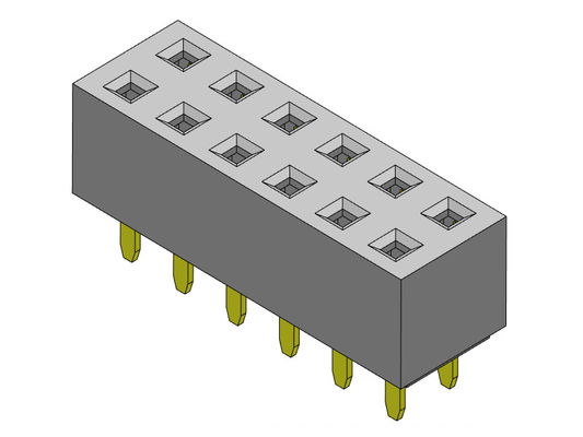 Đầu nối đầu cái 2,54mm Dual Row Dip LOẠI 2 * 2PIN đến 2 * 40PIN H = 5,00mm