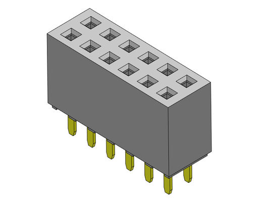Đầu nối đầu cái 2,54mm Dual Row Dip LOẠI 2 * 2PIN đến 2 * 40PIN H = 8,50mm