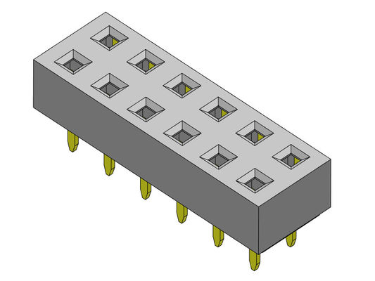 Đầu nối đầu cái 2,54mm Dual Row Dip LOẠI 2 * 2PIN đến 2 * 40PIN H = 3,50mm