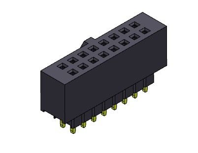 2 * 2PIN đến 2 * 40PIN Tiêu đề nữ 2,54 Mm Nâng cao hàng kép LOẠI phù hợp