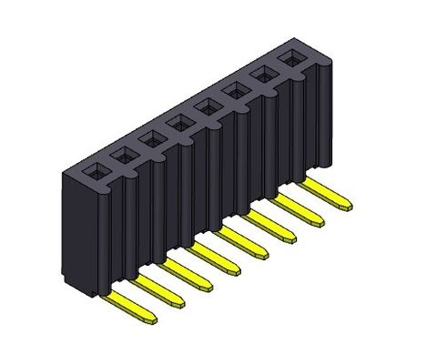 2,54mm Đầu nối đầu PCB góc phải Đầu nối chân Đầu nữ nhúng LOẠI 1 * 2PIN đến 1 * 40PIN