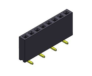 Đầu nối tiêu đề nữ 2,54mm Hàng đơn SMT LOẠI 1 * 2PIN đến 1 * 40PIN H = 8,50mm