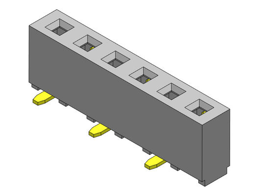 Đầu nối tiêu đề nữ 2,54mm Hàng đơn SMT LOẠI 1 * 2PIN đến 1 * 40PIN H = 5,00mm