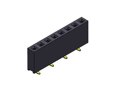 Đầu nối tiêu đề nữ 2,54mm Hàng đơn SMT LOẠI 1 * 2PIN đến 1 * 40PIN H = 7,50mm