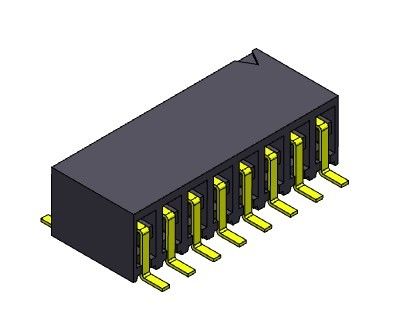 Đầu nối tiêu đề PCB 2,54mm Đầu nối bề mặt mục nhập hàng kép 2 * 2PIN đến 2 * 40PIN