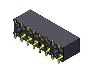 Đầu nối tiêu đề nữ 2,54mm Hàng kép SMT LOẠI 2 * 2PIN đến 2 * 40PIN H = 7,10mm