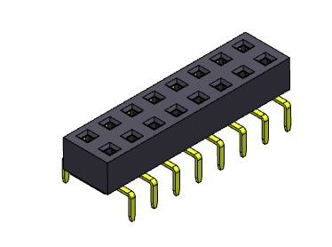 Đầu nối đầu cái 2,54mm Dual Row Dual Entry LOẠI 2 * 2PIN đến 2 * 40PIN H = 3,00mm