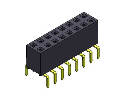 Đầu nối đầu cái 2,54mm Dual Row Dual Entry LOẠI 2 * 2PIN đến 2 * 40PIN H = 7,10mm
