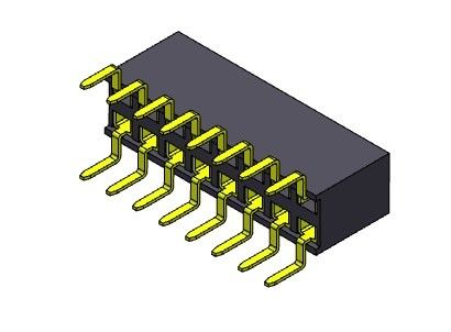 Đầu nối đầu cái 2,54mm Dual Row Dual Entry LOẠI 2 * 2PIN đến 2 * 40PIN H = 7,10mm