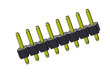 Đầu nối chân cắm 3,96mm Loại nhúng hàng đơn LOẠI 1 * 2PIN đến 1 * 24PIN H = 3,18MM