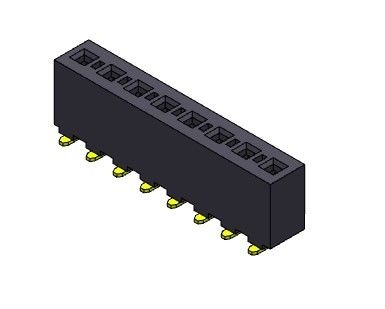 Đầu nối tiêu đề SMT PCB hàng kép 3,96mm 2 * 2PIN đến 2 * 24PIN H 8,89mm