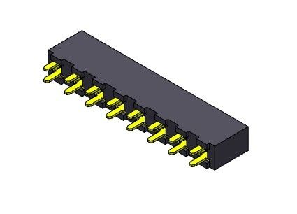 Đầu nối tiêu đề nữ 5,08mm LOẠI DIP một hàng 1 * 2PIN đến 1 * 20PIN H = 8,90mm