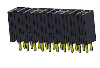 Đầu nối đầu cái 2,00mm Dual Row Dip LOẠI 2 * 2PIN đến 2 * 40PIN H = 7,20mm