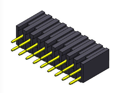 Đầu nối đầu cái 2,00mm Dual Row Dip LOẠI 2 * 2PIN đến 2 * 40PIN H = 7,20mm