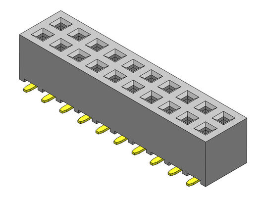 Tiêu đề nữ cấu hình thấp 2,00mm LOẠI SMT LOẠI 2 * 2PIN đến 2 * 40PIN