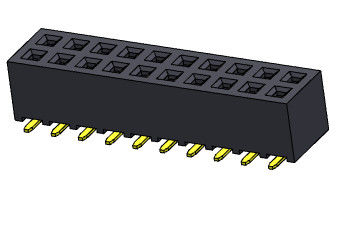 Tiêu đề nữ cấu hình thấp 2,00mm LOẠI SMT LOẠI 2 * 2PIN đến 2 * 40PIN