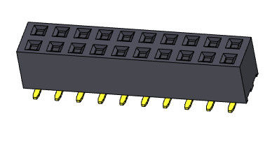 Đầu nối tiêu đề PCB hàng kép 2,00mm 2 * 2PIN đến 2 * 40PIN có chốt