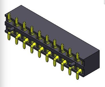 Đầu nối tiêu đề nữ 2,00mm Hàng kép SMT LOẠI 2 * 2PIN đến 2 * 40PIN H = 4,00mm