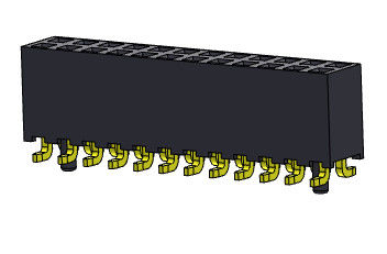 Đầu nối tiêu đề nữ 2,00mm Hàng kép SMT LOẠI 2 * 2PIN đến 2 * 40PIN H = 6,35mm
