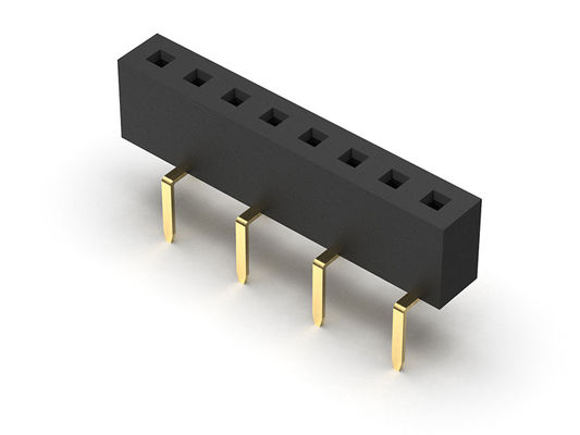 Tiêu đề ổ cắm nữ một hàng 2,00mm Mục nhập kép LOẠI DIP 1 * 2PIN đến 1 * 40PIN