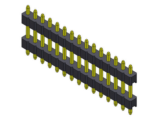 Đầu nối chân cắm 2,00mm Ngăn xếp một hàng LOẠI 1 * 2PIN đến 1 * 40PIN H = 2,00MM