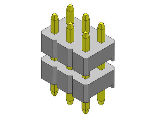 Đầu nối chân cắm 2.00mm Ngăn xếp hàng kép LOẠI 2 * 2PIN đến 2 * 40PIN