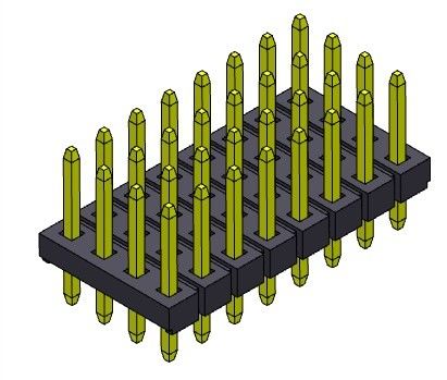 Đầu nối chân cắm 2,00mm Quad Row TYPE 4 * 3PIN đến 4 * 40PIN H = 1,50MM