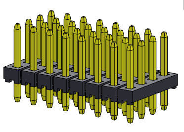Đầu nối chân cắm 2,00mm Quad Row TYPE 4 * 3PIN đến 4 * 40PIN H = 1,50MM