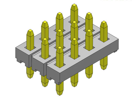 Đầu nối chân cắm 2,00mm Quad Row TYPE 4 * 3PIN đến 4 * 40PIN H = 1,50MM