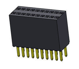 Đầu nối đầu cái 1,27mm Loại hàng thẳng kép 2 * 2PIN đến 2 * 35PIN H = 8,50mm