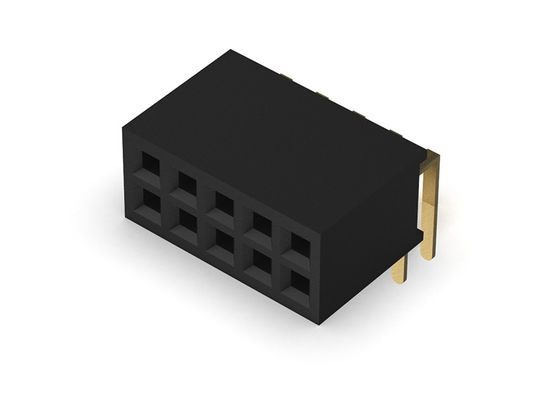 Đầu nối đầu cái 1,27mm Hàng kép R/A Loại 2*3PIN đến 2*50PIN H=4,40mm