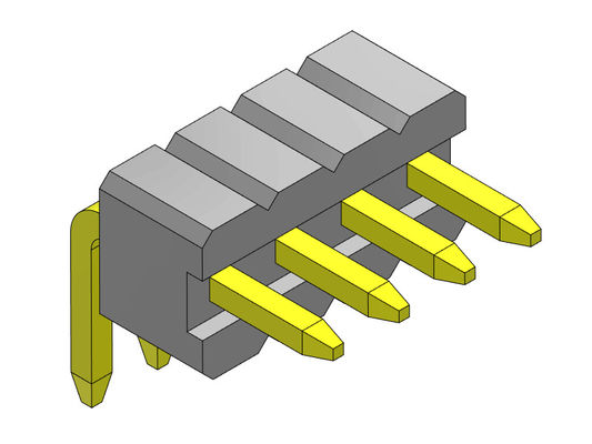 Đầu nối đầu bảng mạch 1,27mm Hàng đơn R/A 1*2PIN đến 1*50PIN