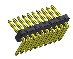 Đầu nối đầu bảng mạch 1,27mm Hàng đơn R/A 1*2PIN đến 1*50PIN