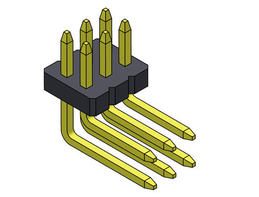 Đầu nối điện hai hàng R / A Pin Loại thẳng 2 * 2PIN đến 2 * 50PIN