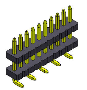 Đầu nối đầu nữ SMT Pin 1 * 2PIN đến 1 * 40PIN SQ0.40mm