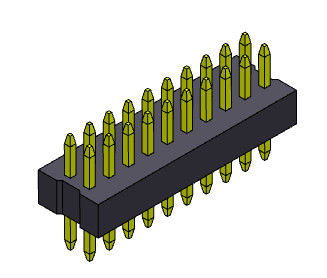 Đầu nối hàng kép 1,00mm Loại thẳng 2 * 3PIN đến 2 * 40PIN